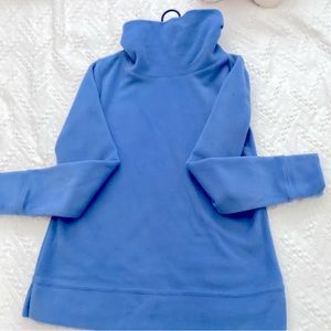 Cute brand new blue soft turtle neck sweater